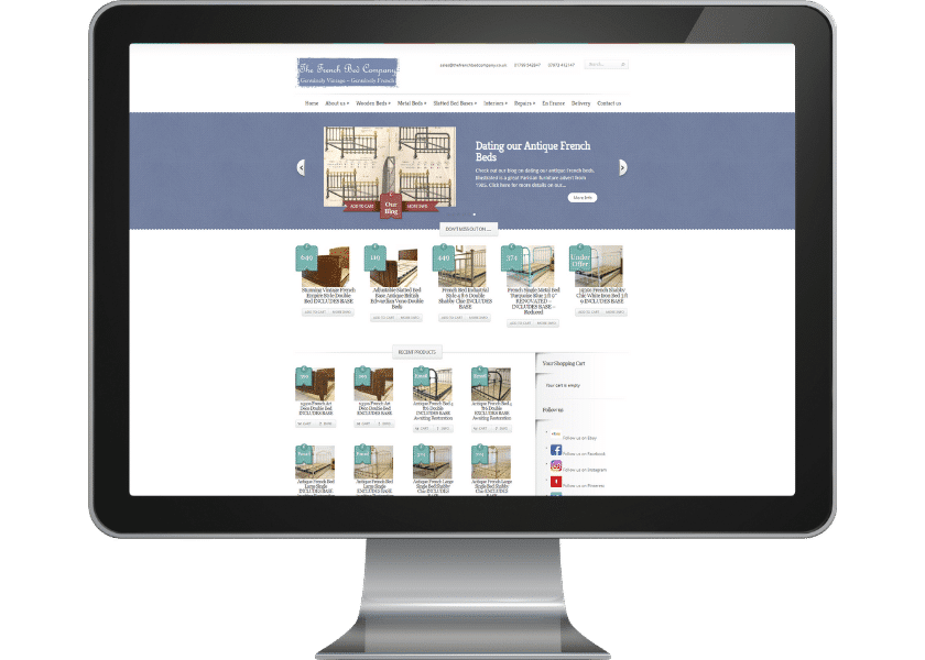 Online shop web design Essex