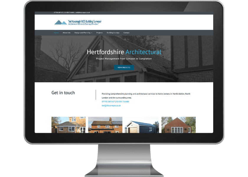 website design for architect